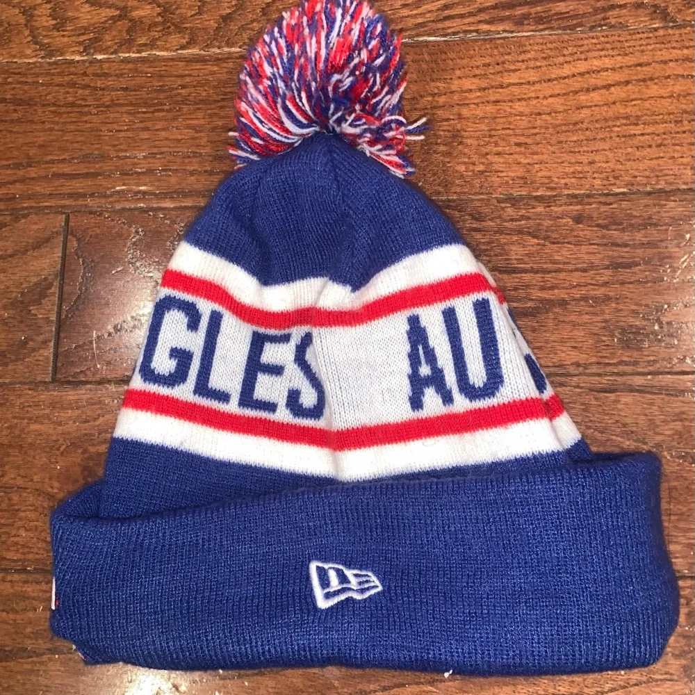 AU Eagles New Era Pom Beanie Y2K‎ Collegiate Sportswear